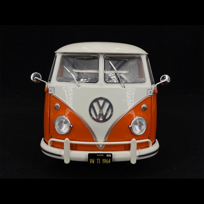 Solido 1:18 Volkswagen VW T1 Pick-Up 1950 orange / white S1806701 model car  S1806701 421187800 3663506010903
