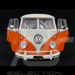 Volkswagen T1 Pick Up 1950 Orange - White 1/18 S1806701