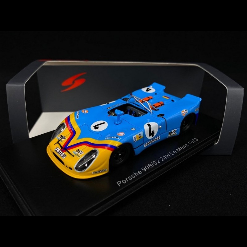 Het 1:43 Diecast-model van de Porsche 908/3 Spider #1 Winnaar van de 9H
