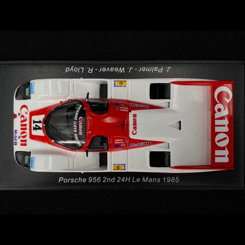 Porsche 956 n° 14 2nd Le Mans 1985 1/43 Spark S9864