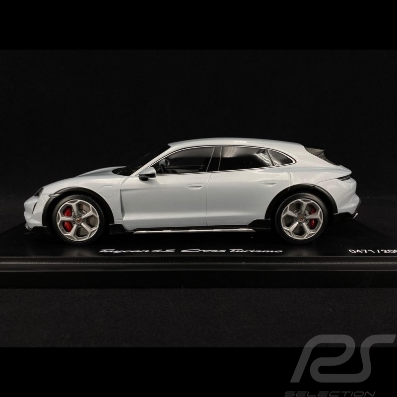 Porsche Taycan 4S Cross Turismo 2021 gris glacier métallisé 1/18 Minichamps WAP0217840M004  metallic ice grey Eisgraumetallic