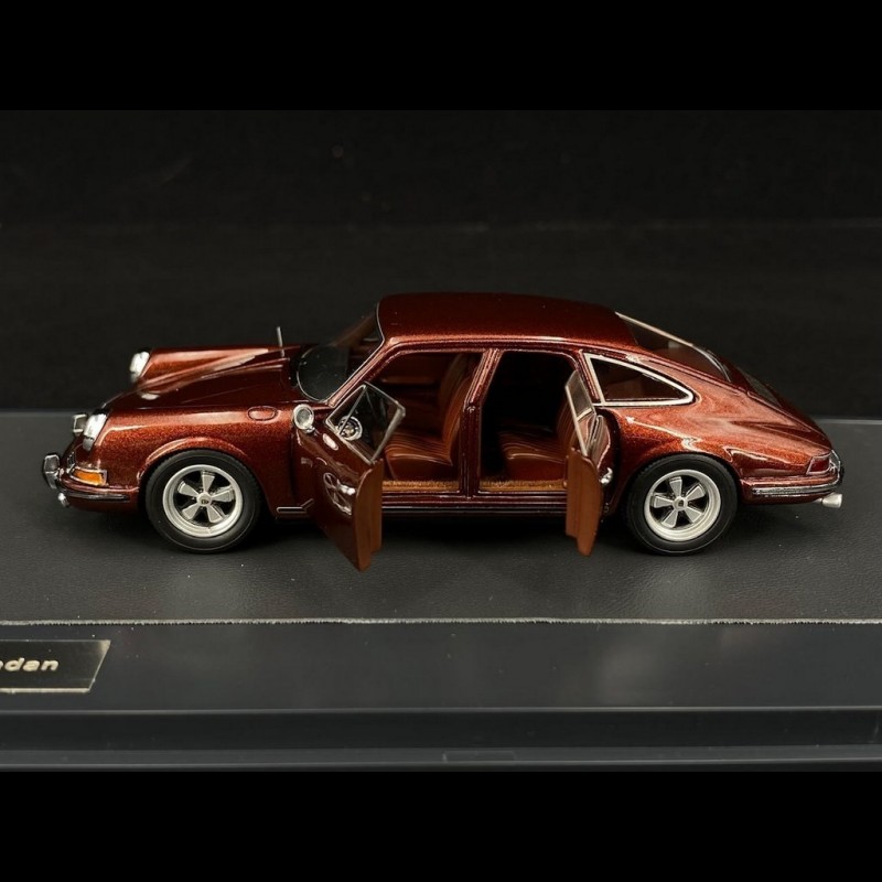 Porsche 911 Sedan 1972 bordeaux metallic 1/43 Matrix MX41607025