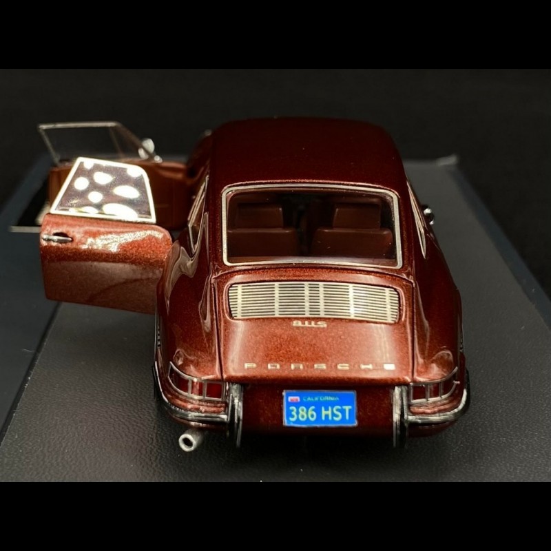 Porsche 911 2.0 #35, Red 1966 24Hour Le Mans 1:43 Resin Cast Model by Matrix