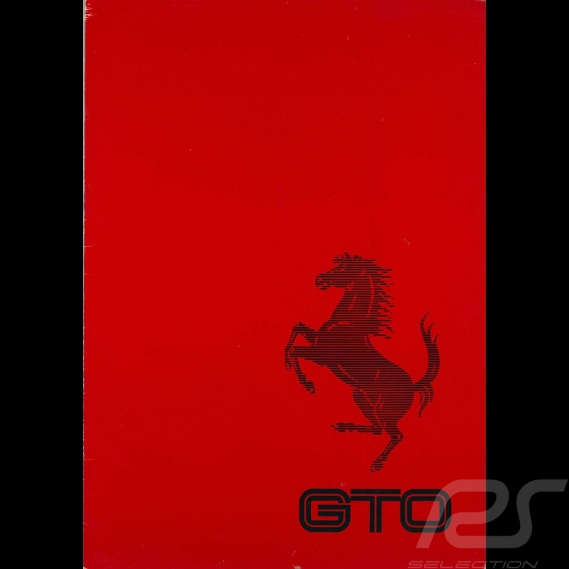 Ferrari Brochure 288 GTO in German Ferrari Club Magazin 3/84