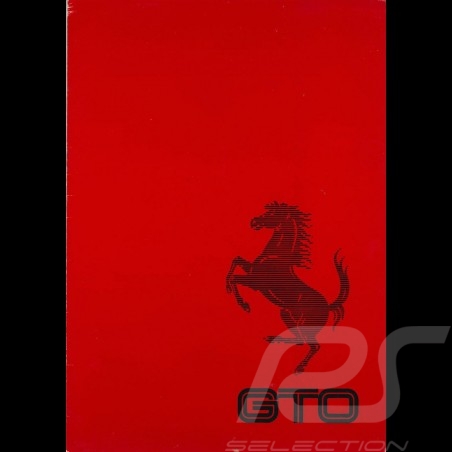 Brochure Ferrari 288 GTO 1984 en Allemand Ferrari Club Magazin 3/84