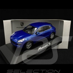 Porsche Macan S 2014 blue 1/43 Minichamps WAP0201530E