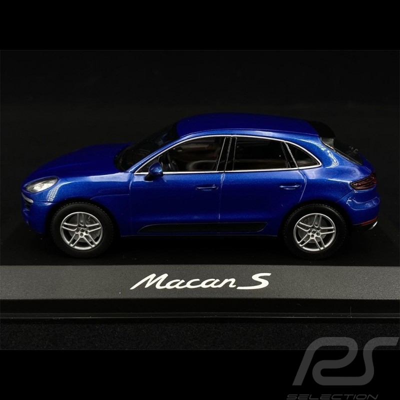 Porsche Macan S 2014 blau 1/43 Minichamps WAP0201530E Porsche Macan S 2014 blau 1/43 Minichamps WAP0201530E