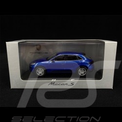 Porsche Macan S 2014 blau 1/43 Minichamps WAP0201530E