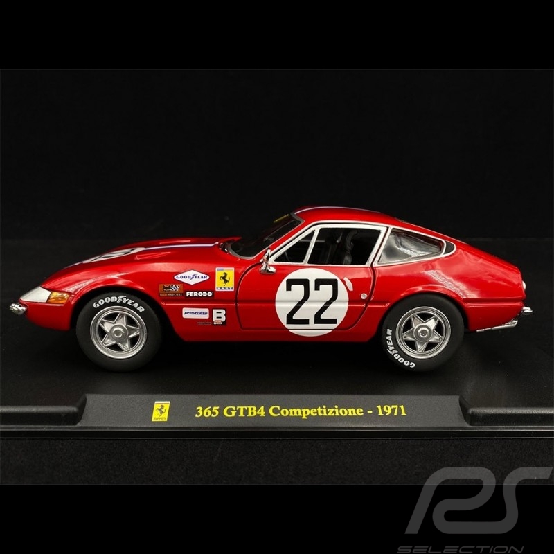 Ferrari 365 GTB4 Competizione 1971 n° 22 1/24 Bburago