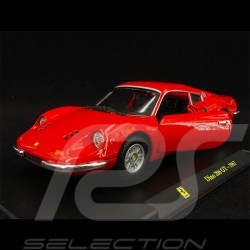 Ferrari Dino 206 GT 1967 Red 1/24 Bburago