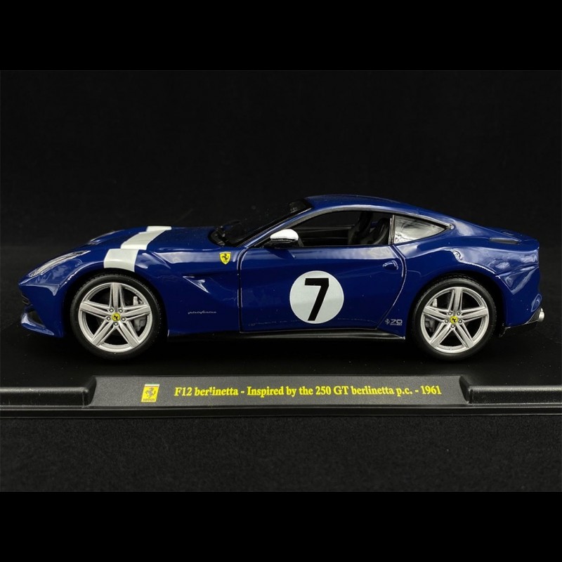 Ferrari F12 Berlinetta 1/24 Par Bburago - Miniature Collector Rouge - Modèle Détaillé En Métal