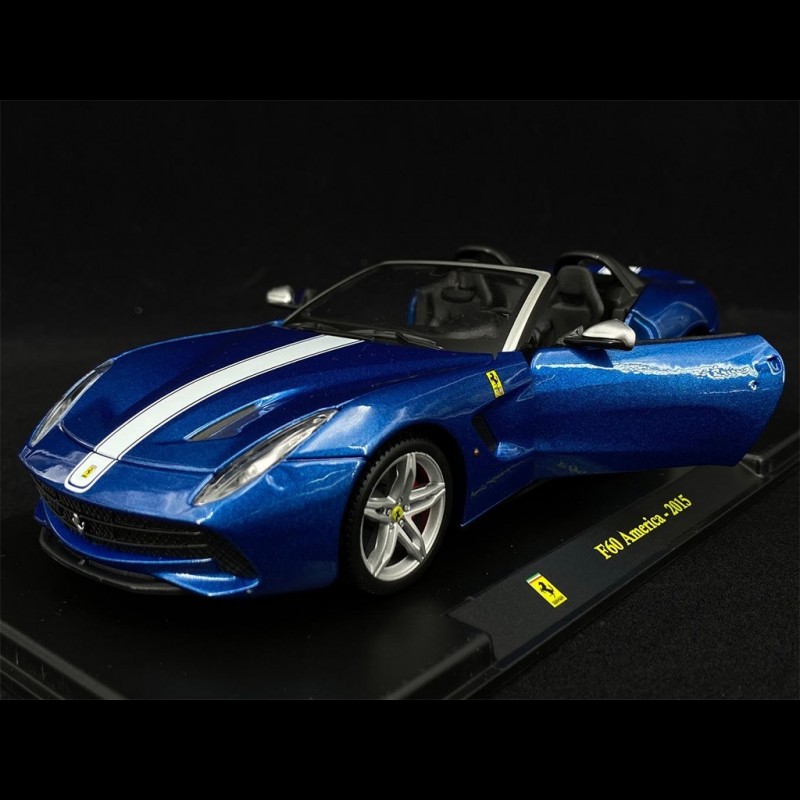 Ferrari F60 America 2015 Blue 1/24 Bburago