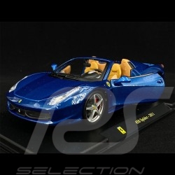 Ferrari 458 Spider 2011 Blau 1/24 Bburago