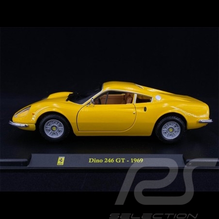 Ferrari Dino 246 GT 1969 Jaune yellow gelb 1/24 Bburago