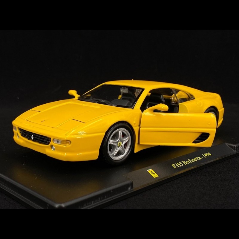 Ferrari F355 Berlinetta Yellow 1994 1/24 Bburago