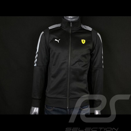 Veste Jacket Jacke Ferrari T7 Track by Puma Softshell Tracksuit Noir - homme