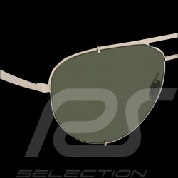 Lunettes de soleil sonnenbrille sunglasses Porsche monture or / verres mirroirs olive Porsche WAP0789200MD63 - mixte