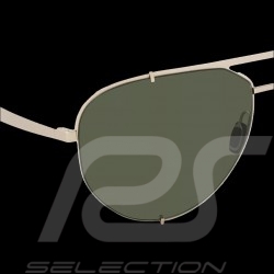 Porsche sunglasses gold frame / olive mirrored lenses Porsche WAP0789200MD63  - unisex