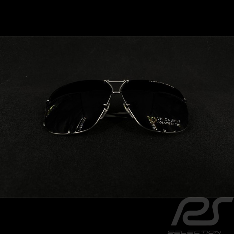 Porsche Sonnenbrille Grau farben / olive verspiegelte Gläser Porsche WAP0789280MA65 - Unisex