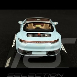 Exemplar n° 2 / 2000 Porsche 911 / 992 Targa 4S n° 50 Meissen Blau Heritage Edition 1/43 Minichamps WAP0209110NTRG