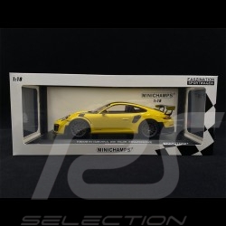 Porsche 911 GT2 RS Type 991 Weissach Package Racinggelb 1/18 Minichamps 153068306