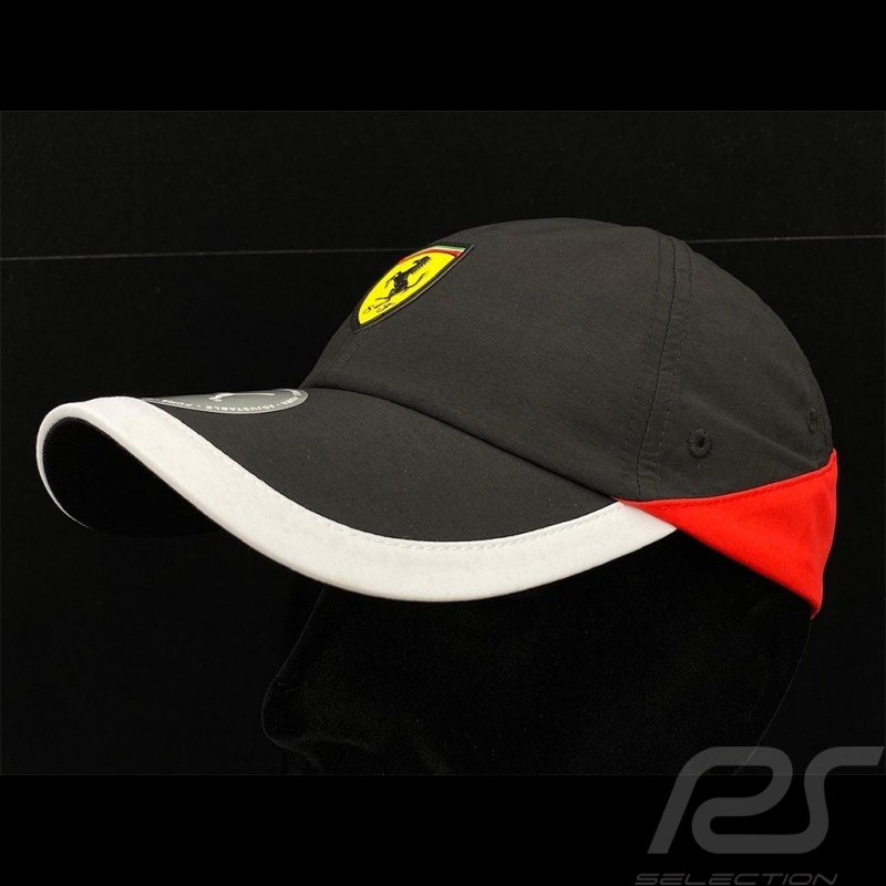 Casquette cap kappe Ferrari Race BB by Puma noir rouge gris 02348002