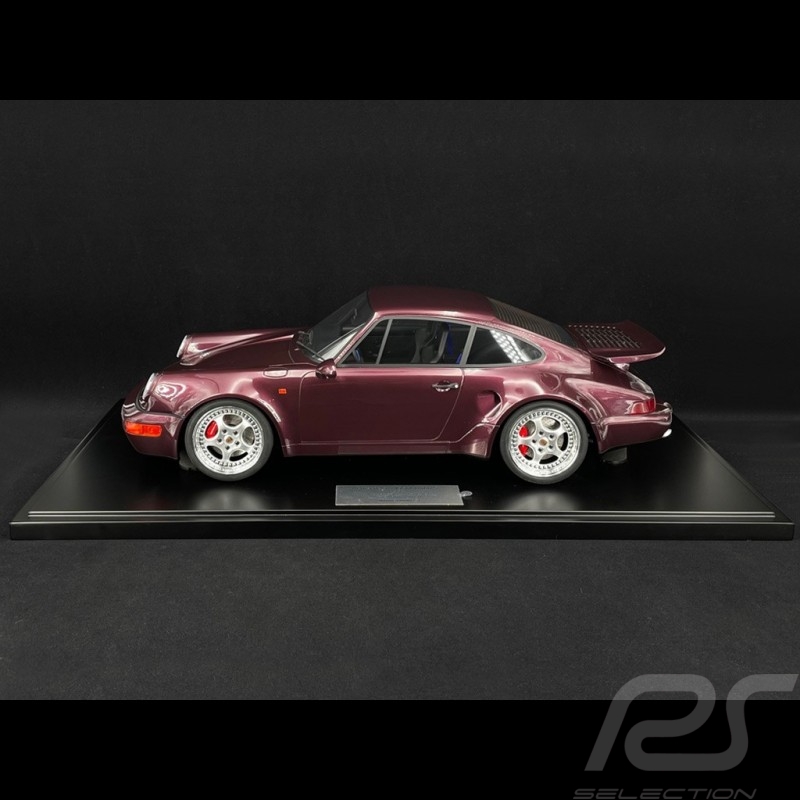 Porsche 911 Turbo S Type 964 1992 Améthyste Amethyst Métallique 1/8 Minichamps 800669001