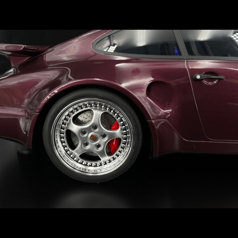 Porsche 911 Turbo S Type 964 1992 Amethyst Metallic 1/8 Minichamps ...