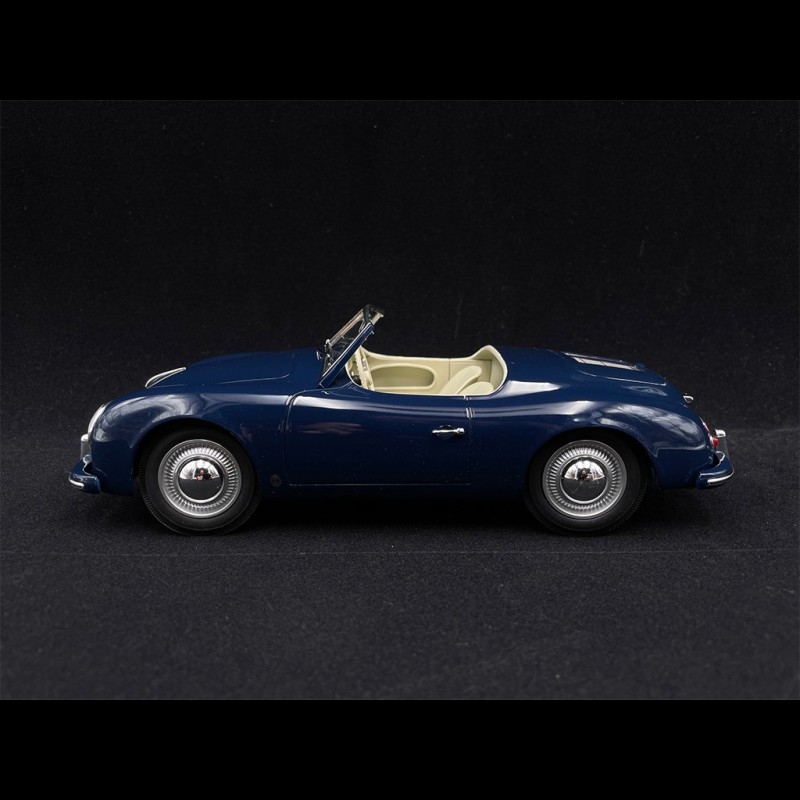 PORSCHE 356 AMERICA ROADSTER SPIDER de 1952 bleu au 1/18 de Cult Models CML044-2