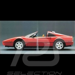 Brochure Ferrari 328 de 1985 à 1989 incomplète ﻿- couverture manquante