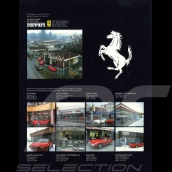 Brochure Ferrari Gamme 1985 en Anglais Français Allemand