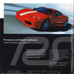 Ferrari Brochure Approved - Used car programme 2008 in English FAID1-JAN08