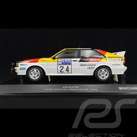 Audi Quattro Sport n° 24 Lombard RAC Rallye 1982 1/18 Minichamps 155821124