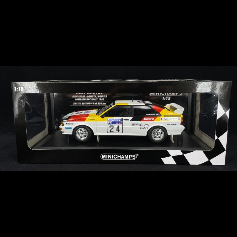 Audi Quattro Sport n° 24 Lombard RAC Rally 1982 1/18 Minichamps 155821124