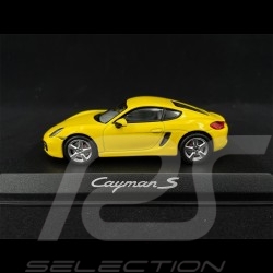 Porsche Cayman S 981 2013 gelb 1/43 Norev WAP0200310D