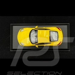 Porsche Cayman S 981 2013 jaune yellow gelb 1/43 Norev WAP0200310D