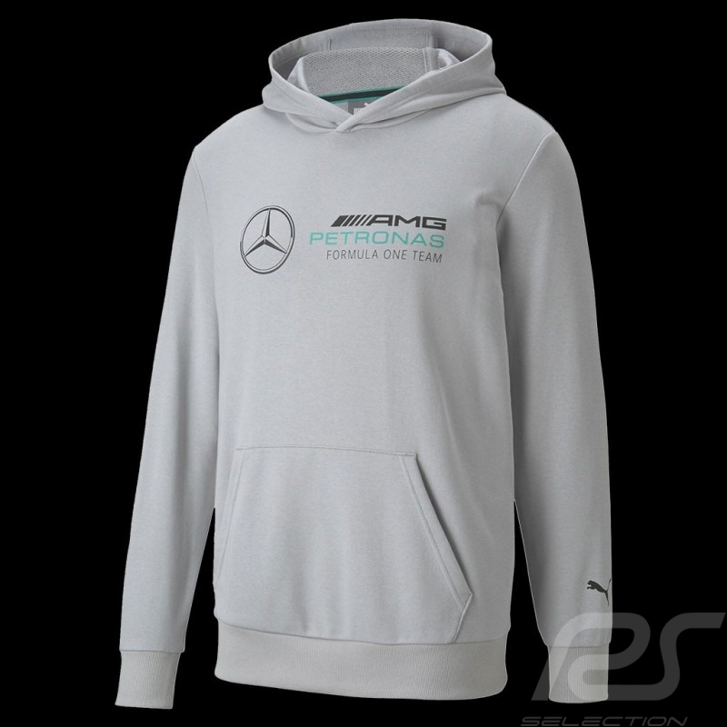 Mercedes-AMG Hoodie Sweatshirt Petronas F1 Team Grau 532347-02 - Herren
