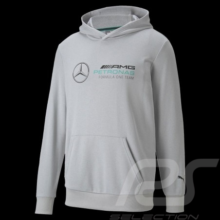 Mercedes-AMG Hoodie Sweatshirt Petronas F1 Team Grau 532347-02 - Herren