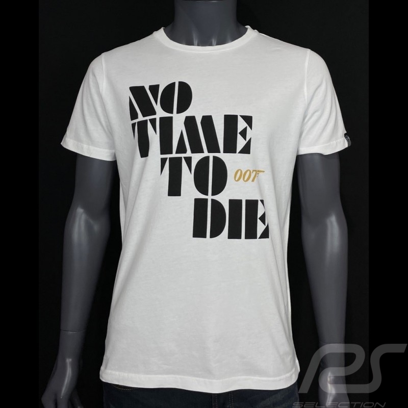 T-shirt 007 No Time To Die 2021 Blanc - homme