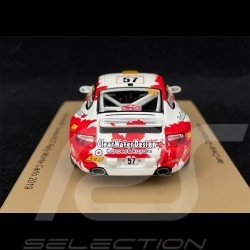 Porsche 911 Carrera RGT Type 997 n° 57 Rallye de Monte Carlo 2019 1/43 Spark S5989