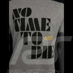 007 T-shirt No Time To Die 2021 Heather grey - Men
