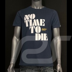 007 T-shirt No Time To Die 2021 Navy blue - Men