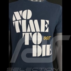 007 T-Shirt No Time To Die 2021 Marineblau - Herren