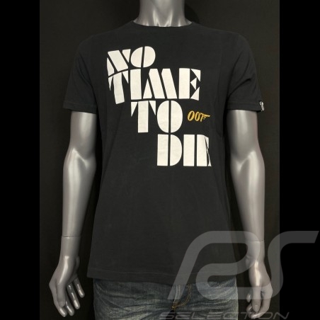 007 T-Shirt No Time To Die 2021 Schwarz - Herren