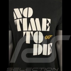 007 T-shirt No Time To Die 2021 Black - Men