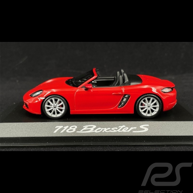 Porsche 718 Boxster S type 982 2016 Indischrot 1/43 Minichamps WAP0202030G Porsche 718 Boxster S type 982 2016 Indischrot 1/43 Minichamps WAP0202030G