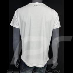 Steve McQueen T-shirt Iconic Pilot White Hero Seven - men