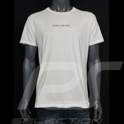 T-shirt Mustang Blanc Hero Seven - homme