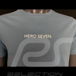 T-shirt Mustang Bleu Pétrole Hero Seven - homme
