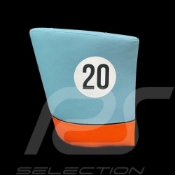 Kleiner Tubstuhl Racing Inside für Kinder n° 20 blau Racing team / orange
